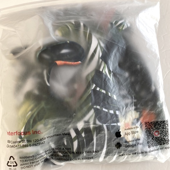 (A4) Pat Pat palm leaf one piece swimsuit, Size small, NWT - Picture 10 of 11